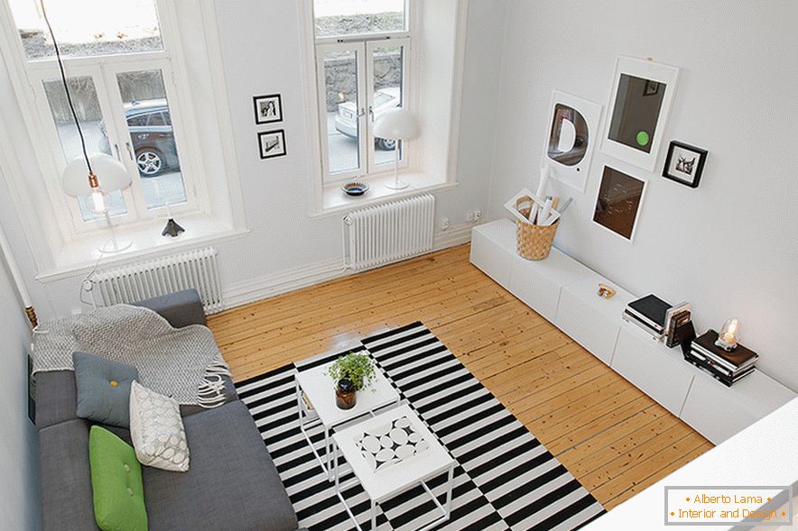Interiorul unui apartament din Stockholm