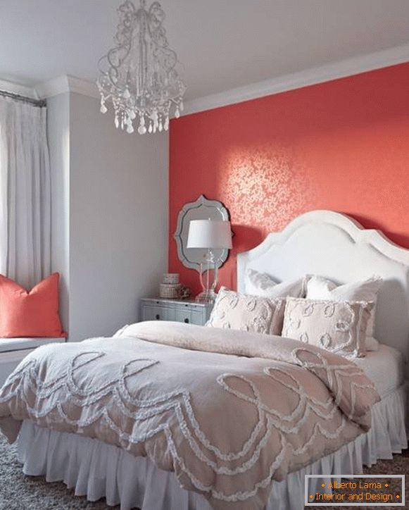 Imagine de fundal roșie pentru dormitorul tău foto 2015