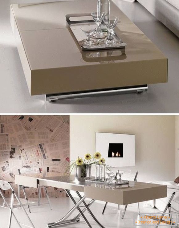 Smart mobilier de masă transformator de masă fotografie