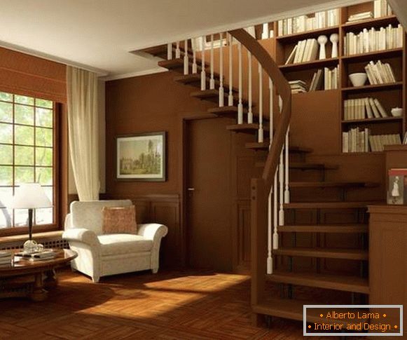 Decorarea scărilor într-o casă particulară - tipuri de scări în interior