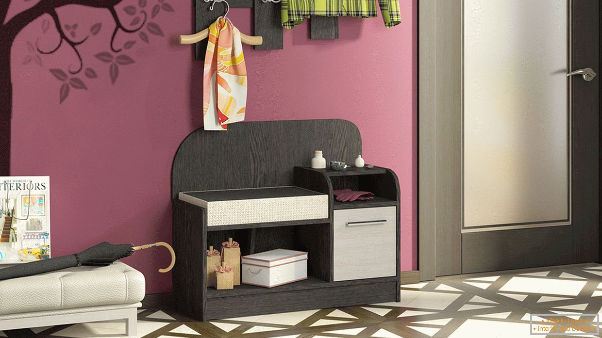 Mobilier compact pe hol