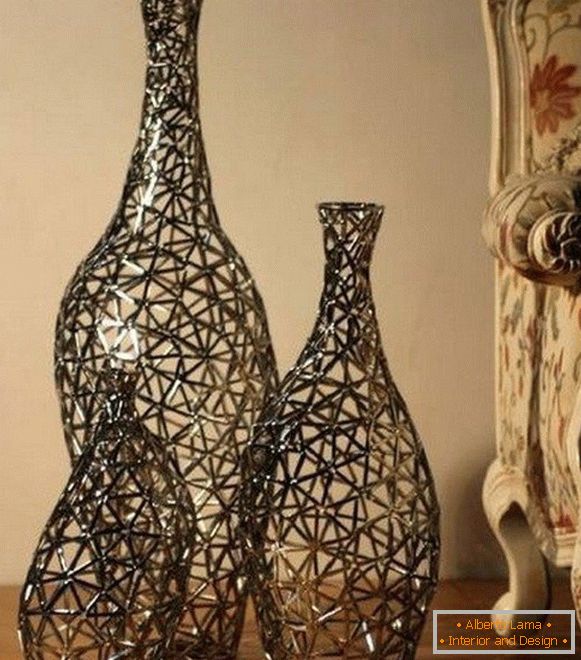 Vaze decorative de răchită