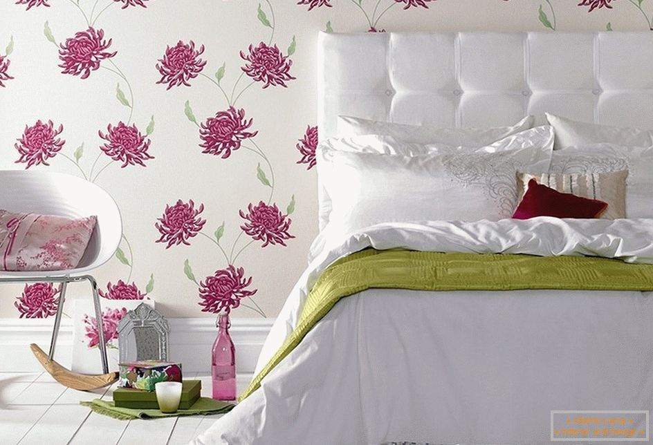 Imagini de fundal cu flori în dormitor