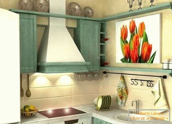 Interiorul unei bucătării private a casei - cum să gândiți asupra designului cu propriile mâini