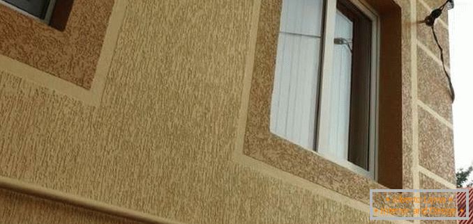 Gândacul de scoarță pe fațadele caselor, foto 1