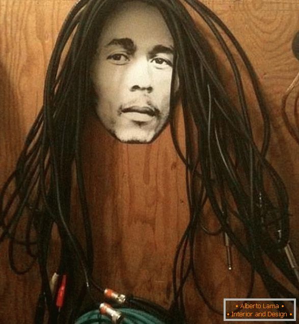 Cabluri sub formă de păr Bob Marley