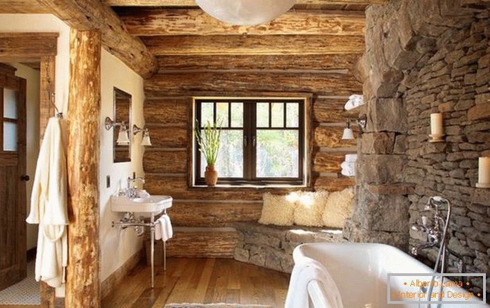 Finisajele de baie din lemn