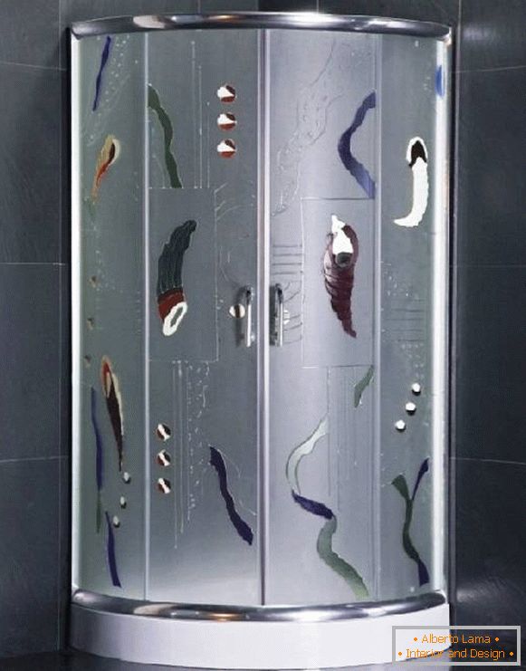 uși glisante de sticlă pentru duș, fotografie 24