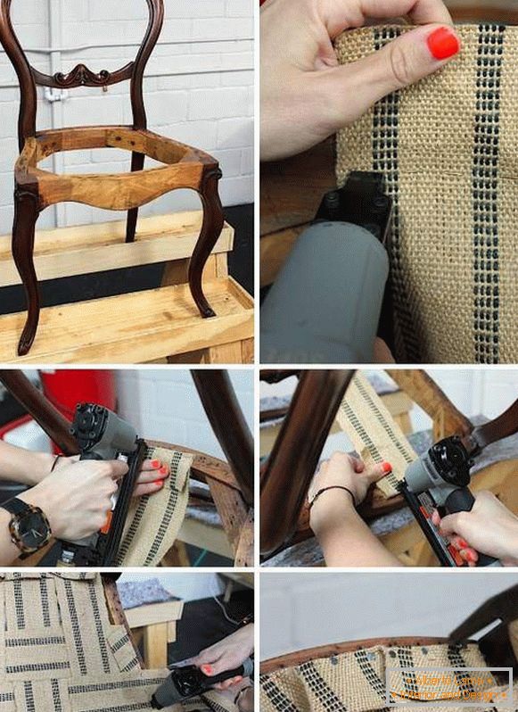 Repararea mobilierului tapițat cu arcuri
