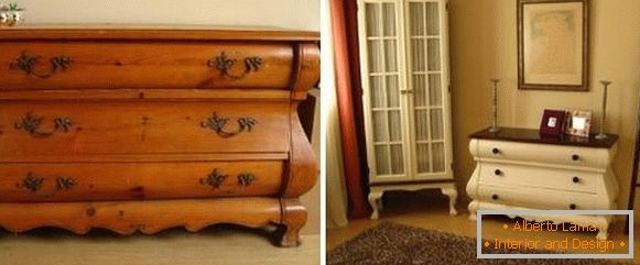Vopsirea mobilierului - restaurarea unui piept vechi