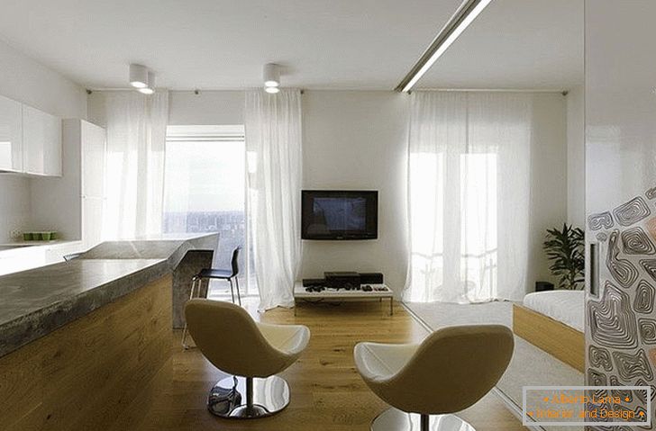 Un apartament minimalist de la Moscova, în toată gloria chicului său