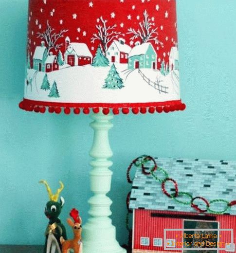 Vintage Lampa pentru iarna