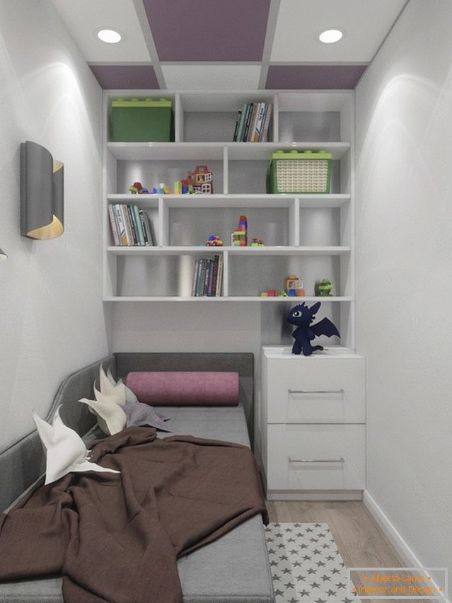 Design modern al camerei pentru copii mici