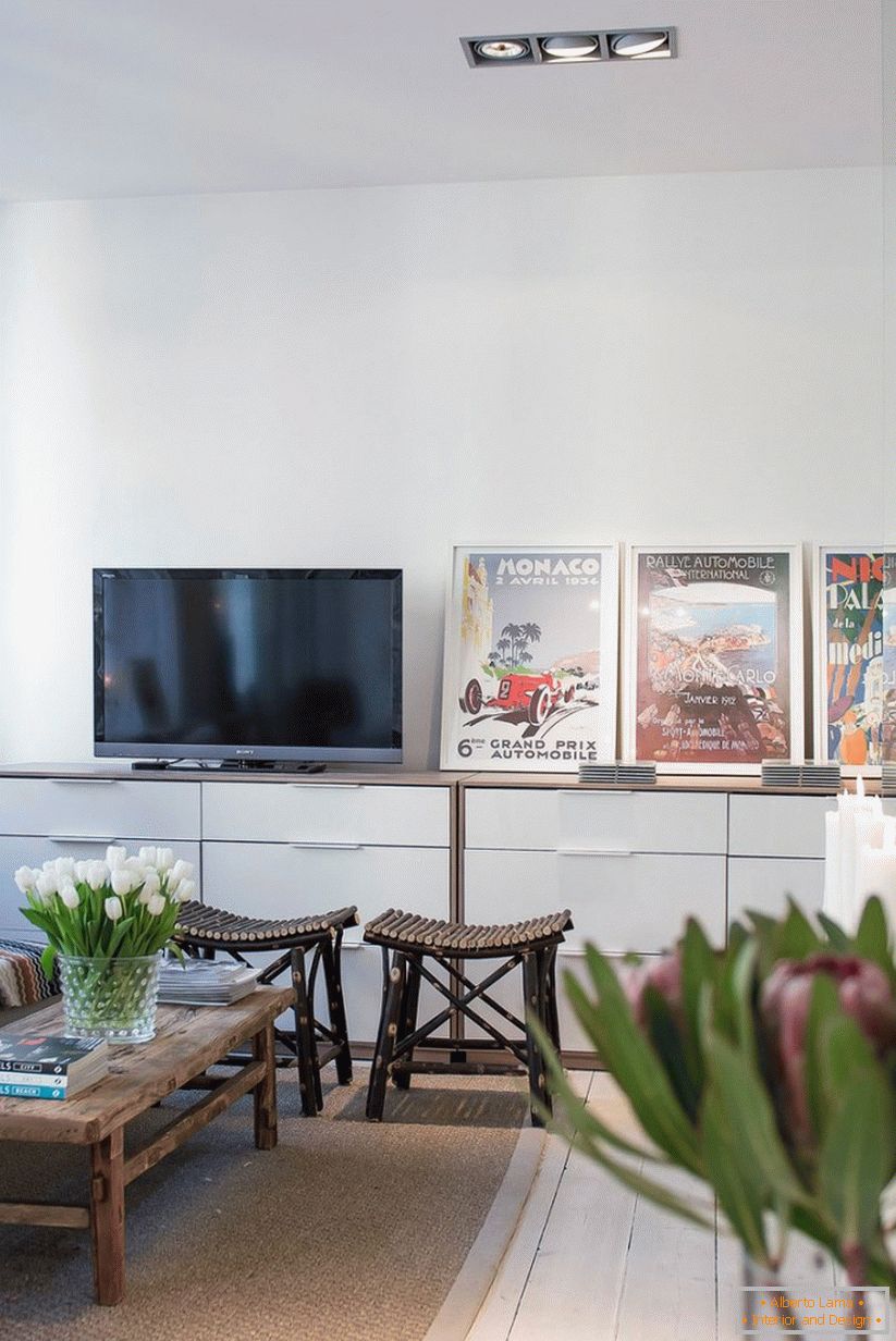 Design interior квартиры в Швеции