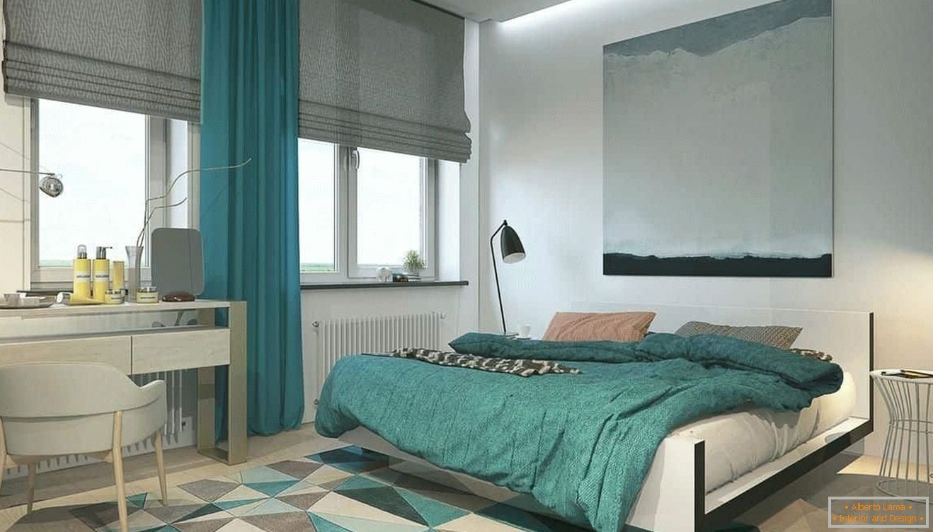 Stilul scandinav în dormitor