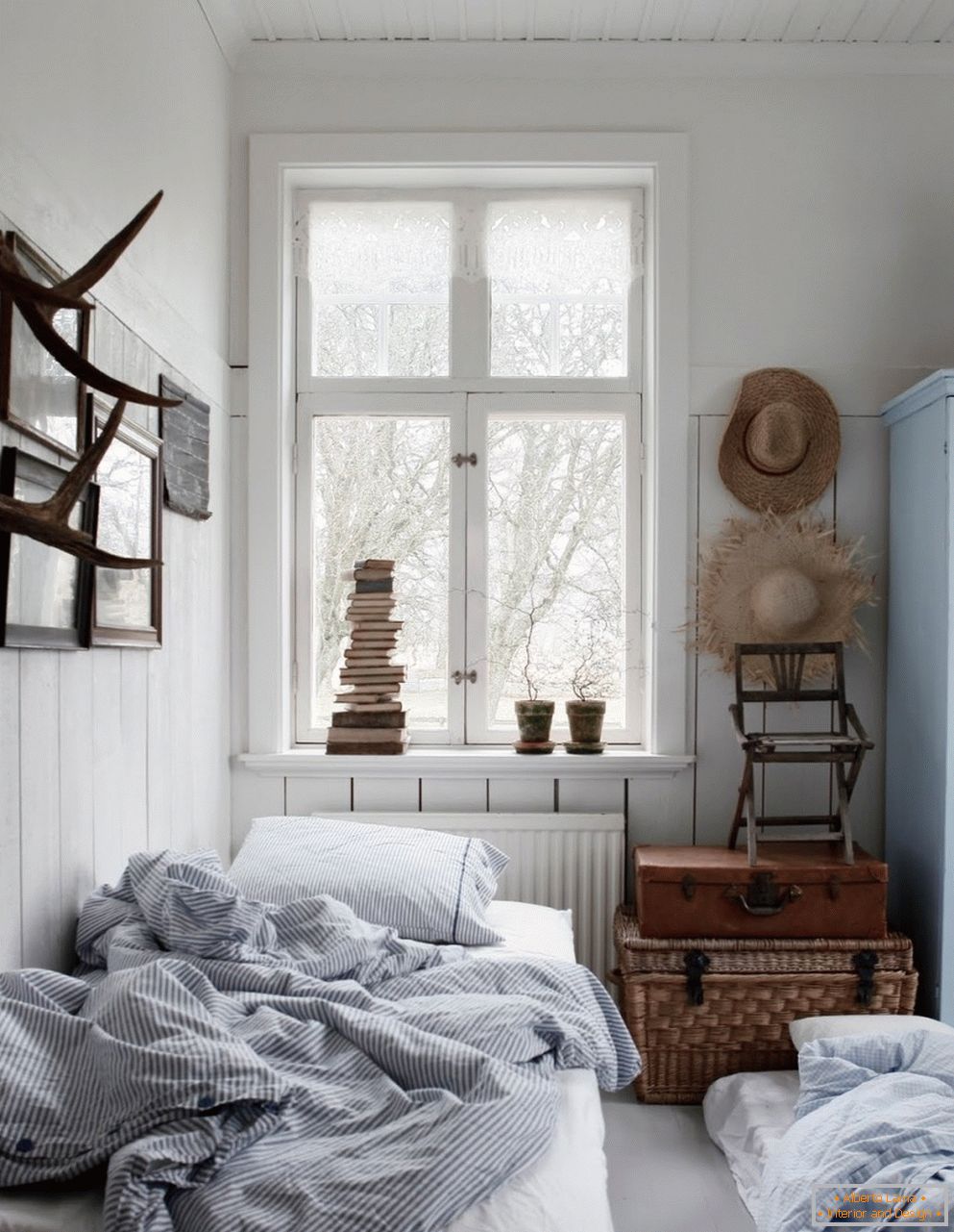 Stilul scandinav în interiorul dormitorului, caracteristicile și caracteristicile acestuia