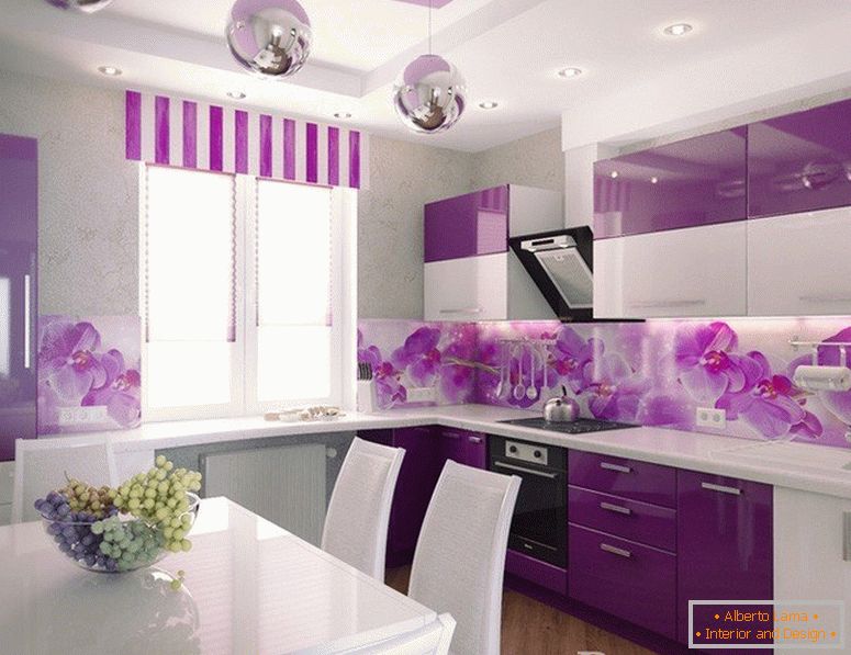 Lilac în bucătărie