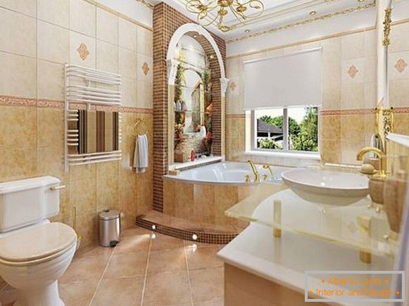 design de baie în stil clasic, fotografie 9
