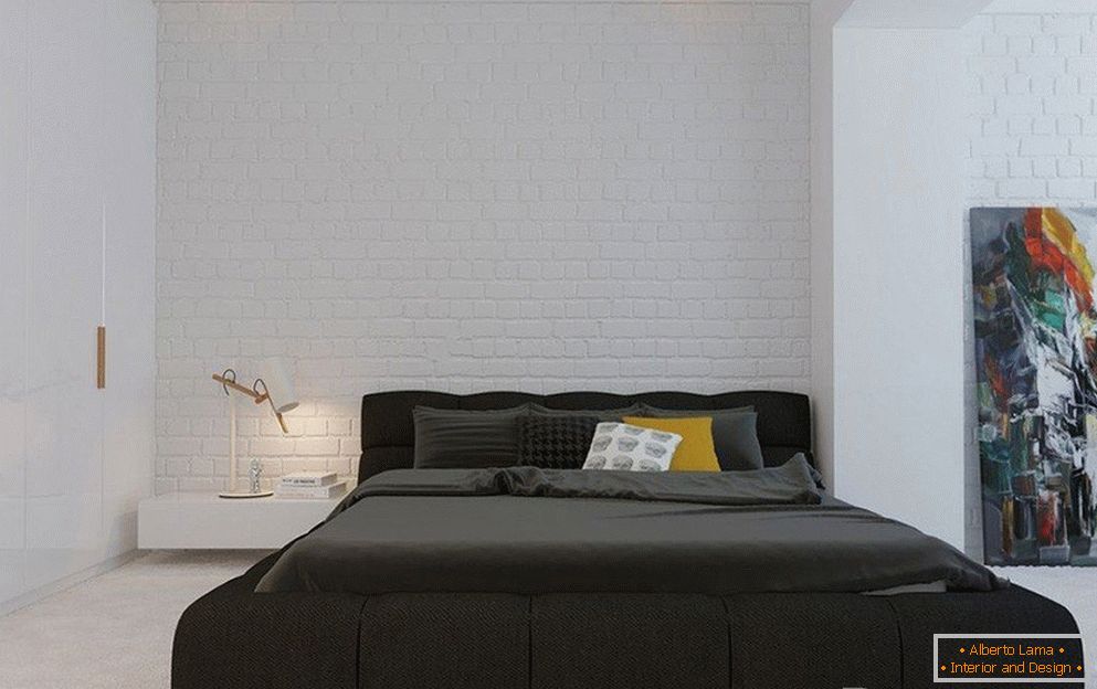 minimalismul в интерьере спальни