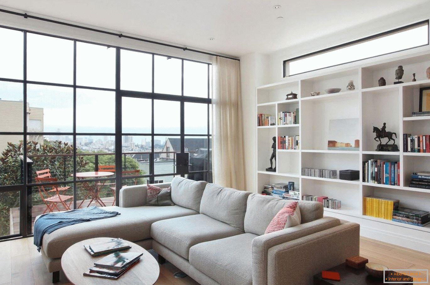 Geamuri panoramice în apartamente moderne