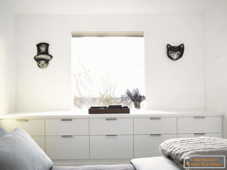 Dormitor în stilul minimalismului - 70 de fotografii ale