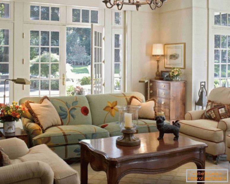 Stilul țării în interior - fotografii ale celor mai bune