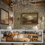 Picturi și mobilier elegant în interior