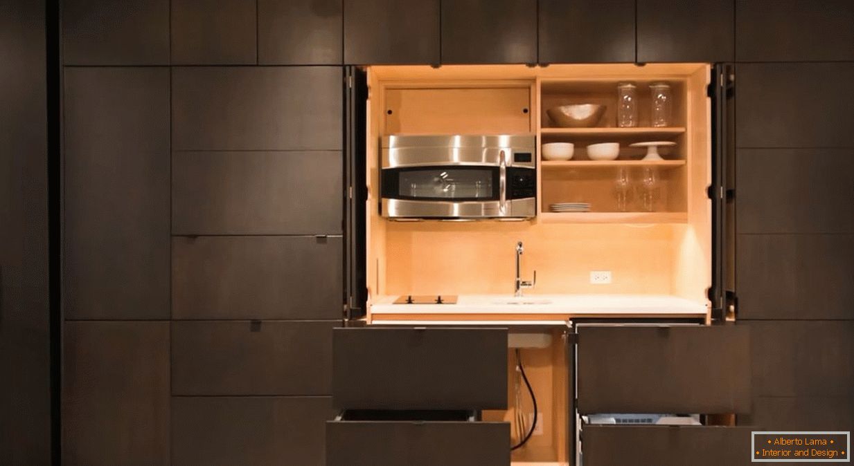 Design Bucătăriile interioare Stealth Kitchen by Furniture Resource