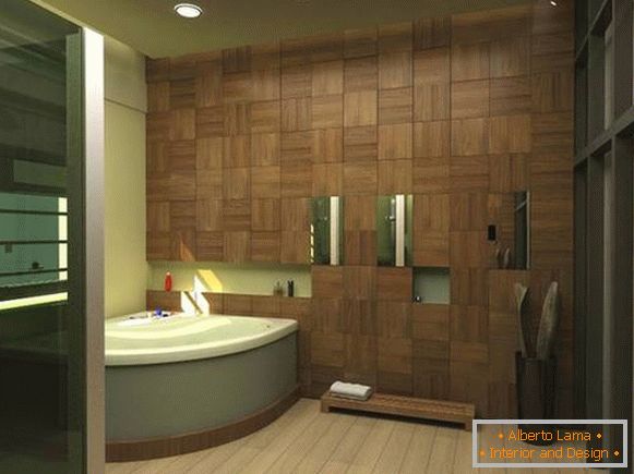 design de baie într-o casă privată, fotografie 4