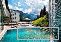 Magnificul Grand Hotel Tschuggen în Alpii elvețieni