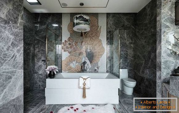Design de baie de lux în stil chinezesc