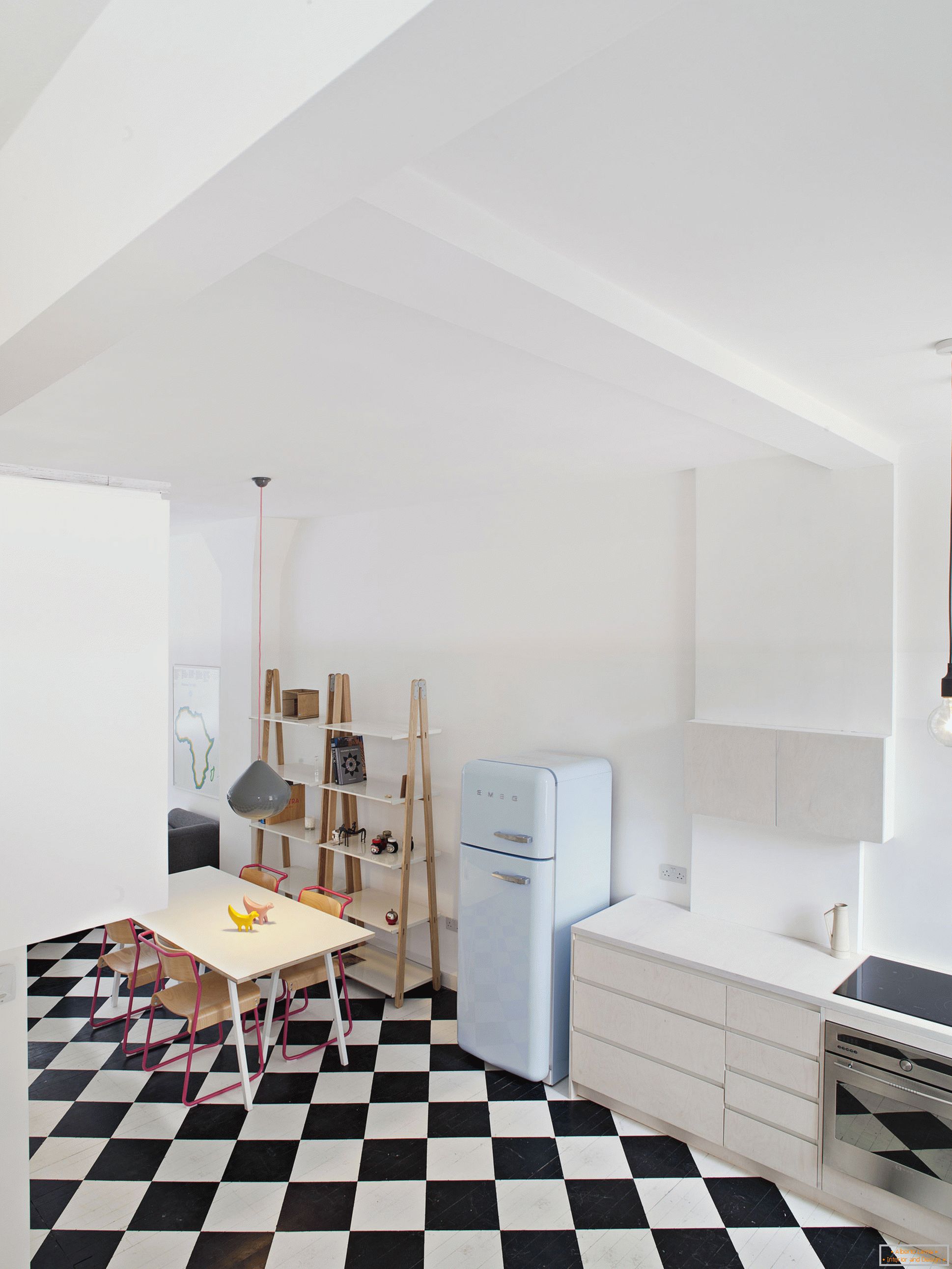 City View House - brutărie, transformată într-un apartament studio rezidențial, Londra, Marea Britanie