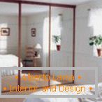 Oglindă în dormitor - exemple de fotografie de cazare în